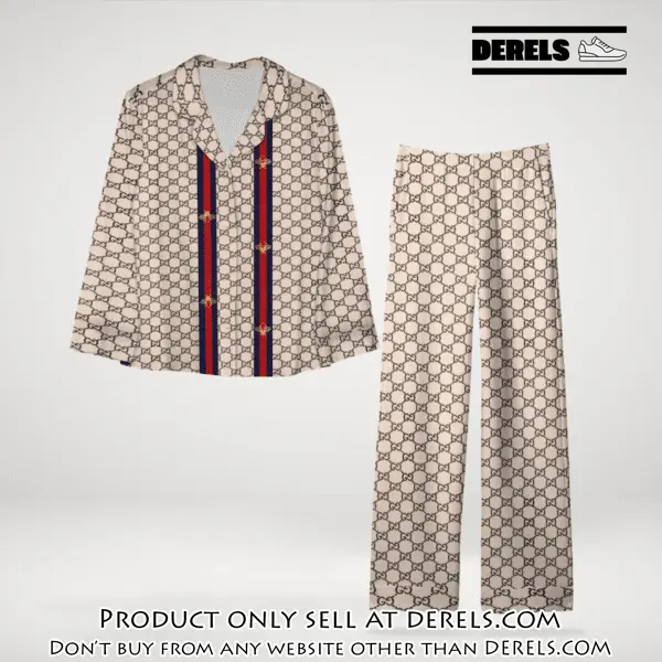 Trending luxury gc satin pajama set pjs1068 dr3445061